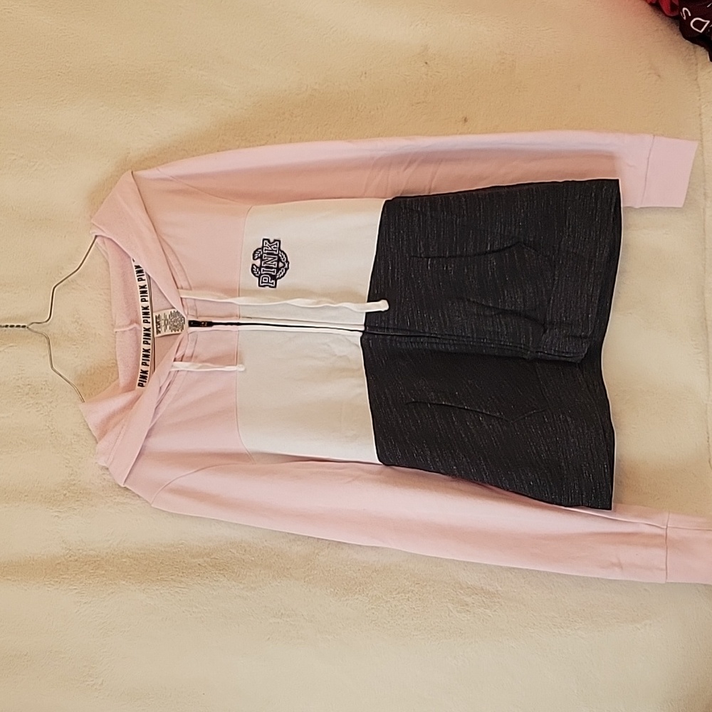 Victoria's Secret Pink Full Zip Sweatshirt